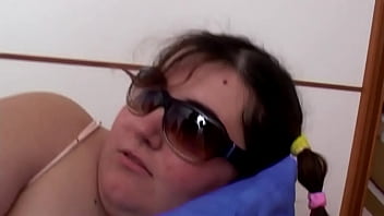 Preview 2 of I Phone Sex - Francesca was fucking in the hole of an inflatable doll,  but her friend saw her and ...