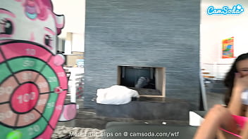 Preview 2 of Sleeping Repe Pron Vedos - Camsoda - Two Sexy Brunettes Play With Toys And Masturbate Together