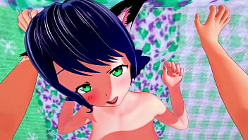 Preview 4 of Child Pornd - [POV] SEX WITH CYAN HIJIRIKAWA - SHOW BY ROCK!! PORN