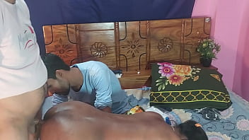 Preview 3 of Nepali Xxexx Video - First time sex desi girlfriend Threesome Bengali Fucks Two Guys and one girl ,   Hanif pk and  Sumona and Manik