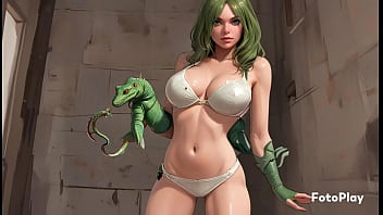 Preview 2 of Indonesia Girls Squirting - Animal Woman Compilation
