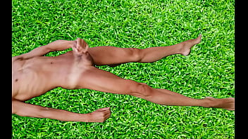 Preview 3 of Lusty Grandma Sucks Cock - Fake grass cum