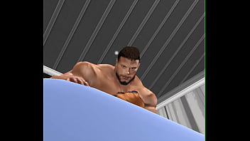Preview 3 of 3xxx Sanelvan - lucky wife gets amazing hunk aaron donald inside her