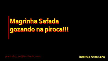 Preview 1 of 18yo Sex Porn Woman - Magrinha Safada Gozando na Piroca