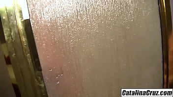 Preview 1 of Hd Desi Swx - LICENSED TO BLOW - Ashli Orion Bathroom Blowjob Billy Glide