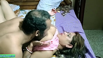 Preview 3 of Xxxxmmms Vidio - Hot Bhabhi Fucking with Naughty Devar at Home! Desi sex