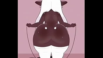 Preview 2 of Big Tits N Hot - animation by lewdlunacy: I love jumping rope