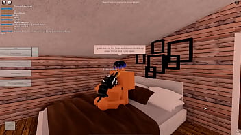 Preview 3 of Lesbo Mexican Wife - fucking my hot girlfriend with big tits in Roblox