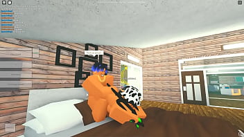 Preview 1 of Lesbo Mexican Wife - fucking my hot girlfriend with big tits in Roblox