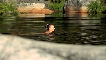 Preview 2 of Dhup Leone Bf - Katya Clover Skinny Dipping