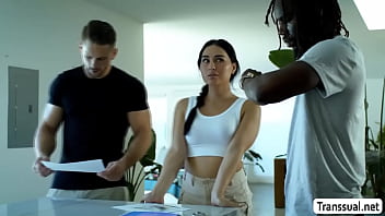 Preview 1 of Ssbah Anal - TS cheater waits to husband to leave and do anal