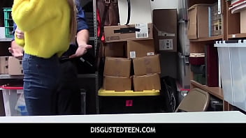 Preview 1 of Madonna Exotica - DisgustedTeen - Teen Nadya Nabakova Apprehended And Detained On Suspicion Of Shoplifting