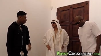 Preview 1 of Rituparna Sengupta Xxx - Arabian princess cuckolds and swallows cum