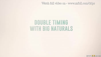 Preview 4 of Mon Fuck Son Ded Sleping - Double Timing With Big Naturals - Hailey Rose / Brazzers  / stream full from www.zzfull.com/drips