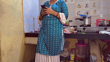 Preview 1 of Creamy Squirt Grool Taste - Indian hot stepsister got caught while video call with her bf.