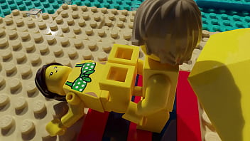 Preview 4 of Asilo Xxx - Hot LEGO Babe gets FUCKED on the Beach