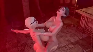 Preview 4 of Fukingmovies - Futa witch fucked princess