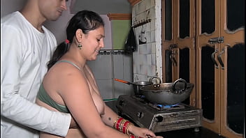 Preview 2 of Men Villa - Cooking sex in kitchen when chopping vegetable with monster cock