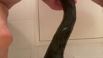 Preview 1 of Omegle Teens Bate To Big Cock - Anal Sex With a Giant Dildo
