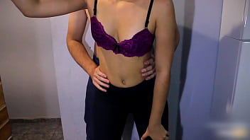 Preview 1 of Dog In Grill - Dry humping in leggings,  cum in pants