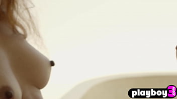 Preview 3 of Rani Mukhar Sex - Cute Asian MILF Maki Katana shows her perfect body during posing with sexy lesbian Jana Bubu