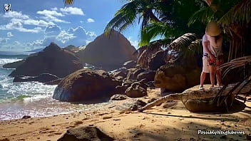 Preview 2 of Sexs Live Public - Fucking Paradise - Outdoor Sex In A Heavenly Place