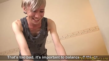 Preview 1 of Xnxx Teens Com - Gay asian gobbling cock and fucking