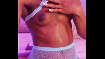 Preview 3 of 2015 London - Ebony slut teases you wit hard nipples