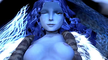 Preview 2 of Molly Cavalli Sucks Dick - 「Four Arms are Better than Two」by NeinSFW [Elden Ring SFM Porn]