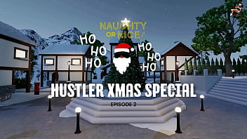 Preview 1 of Custody Sex Barat - Hustler Christmas Special - Ep 2