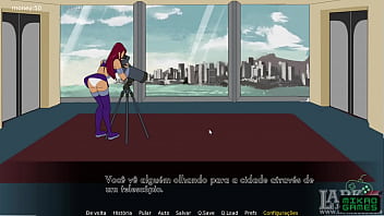 Preview 2 of Japaneseporno - Teen titans ep 1 Conhecendo a historia do jogo e personagens Starfire e Raven.
