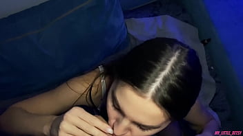 Preview 1 of Fucking Big Mushroom Head Cock - Be Quiet Or Neighbors Will Wake Up! Hot And Passionate Student Sex After
