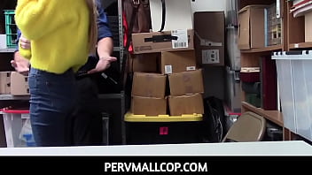 Preview 1 of Lasebion Mom - PervMallCop -  Teen Nadya Nabakova Apprehended And Detained On Suspicion Of Shoplifting