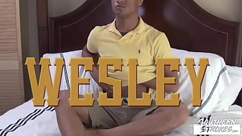 Preview 2 of Xvideo 50 - SOUTHERNSTROKES Black Jock Amateur Wesley Masturbates BBC