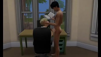Preview 3 of Bedfordshire Blonde Striptease - hentai de the sims
