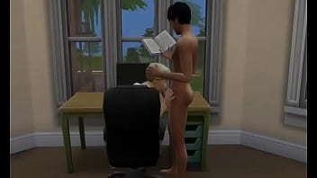 Preview 4 of Bedfordshire Blonde Striptease - hentai de the sims