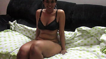 Preview 1 of Big Bobos - Sensual Big Boobs Lily Slips Her Fingers Deep Inside Her Indian Pussy For Orgasm