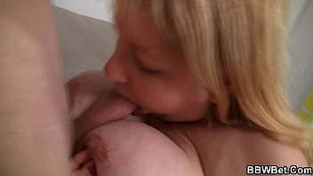 Preview 4 of Brown Ssbbw - He picks up massive boobs blonde fatty for sex