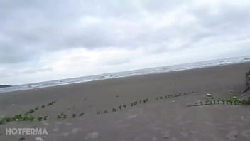 Preview 4 of Schools Xex Hot Video - Sex on the Beach