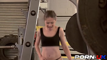 Preview 2 of 3gp Donald - British Gym Trainer Pounds Hot and Horny Teen Lucie Bee
