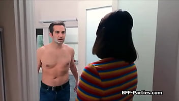 Preview 3 of Quick Mouth Pron - Vlog entry turns to foursome fuck party