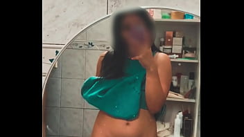 Preview 3 of Naomi Jason - &mu_e calienta ver mi cuerpo en el espejo