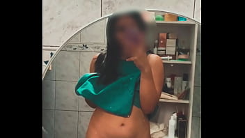 Preview 4 of Naomi Jason - &mu_e calienta ver mi cuerpo en el espejo