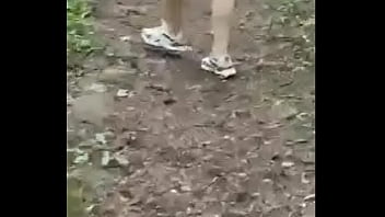 Preview 2 of Kolkata Home Made Sex - Redheaded beauty RitaFox walks in the woods and shows her privates