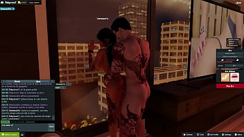 Preview 3 of Cos Rvxxx - 3dxchat | LoliVix | 60 | Chico tiene sexo por primera vez con la psicologa que result&oacute_ ser una milf latina | 2da parte