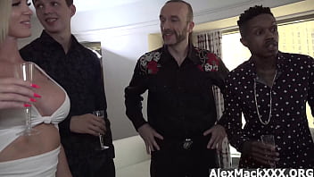 Preview 2 of Kajl Xnxxx Sex - Hotwife Tour Gangbang Orgy - a lot of sexy girls