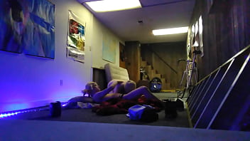 Preview 3 of Sexnxn Beset - Eden finds Rylee tied up and vulnerable and naturally decides to make out,  69,  and fuck.  (EXTENDED LENGTH)