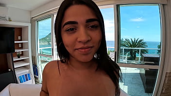 Preview 1 of Xxx Schoolgirl Fucking Camnull - Casal debutante em seu primeiro filme com anal
