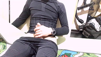 Preview 3 of Japans Poren - Cheating fat big boosty friend&#039_s wife made me cum with handjob off and rub her hairy pussy until we cum together