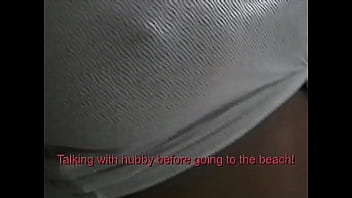 Preview 1 of Glove Pov - Exhibitionist Wife #25 Anjelica &amp_ #35 Lana - WIVES WITH BIG TITS Flashing In Public And Nude Beach Voyeur Tease!